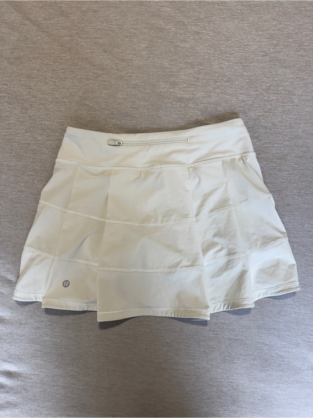 Lululemon Pace Rival Mid Rise Skirt Long Lemon Sorbet Size 4